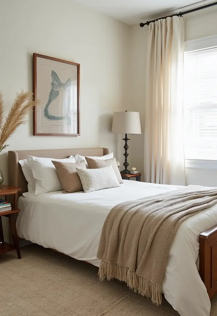 27 Small Bedroom Ideas for Men Minimalist That Look Strong & Clean - 12. Layered Rugs