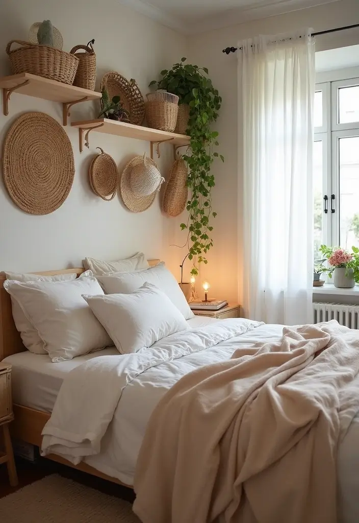 29 Very Small Bedroom Ideas for Couples That Feel Romantic & Cozy - 22. Creative Storage Solutions