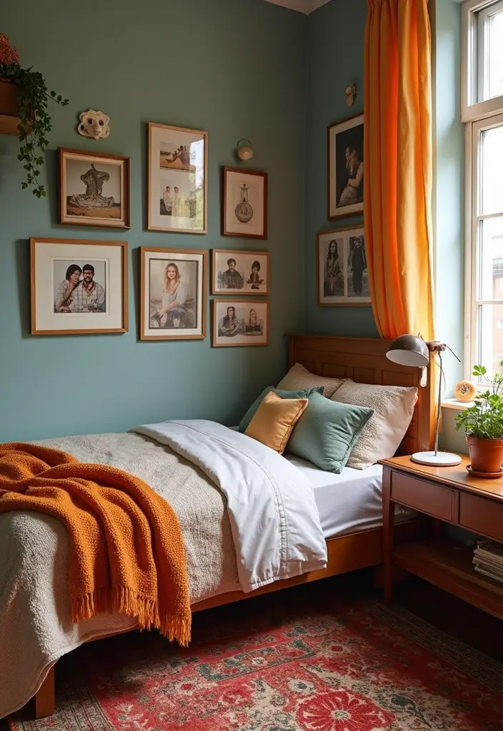 29 Very Small Bedroom Ideas for Couples That Feel Romantic & Cozy - 27. Integrate Personal Mementos