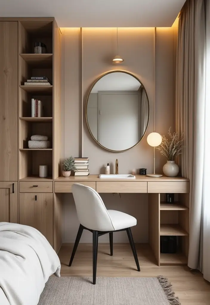 30 Bedroom Design Ideas for Women That Blend Chic and Comfort - 17. Multi-Functional Spaces