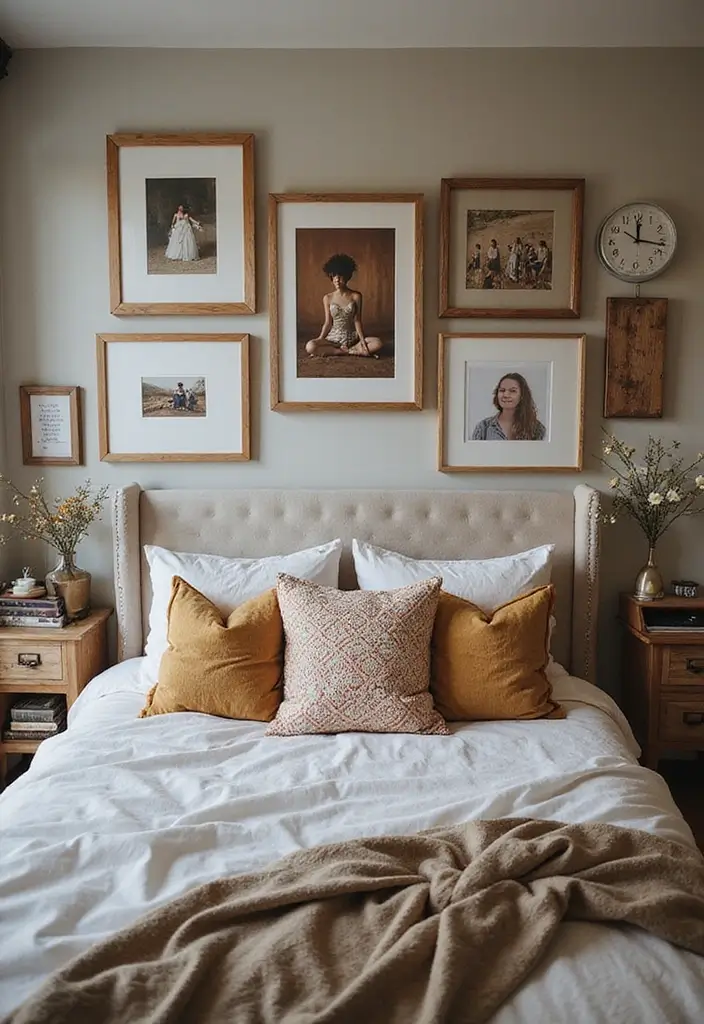 30 Bedroom Design Ideas for Women That Blend Chic and Comfort - 22. Personalized Decor Touches