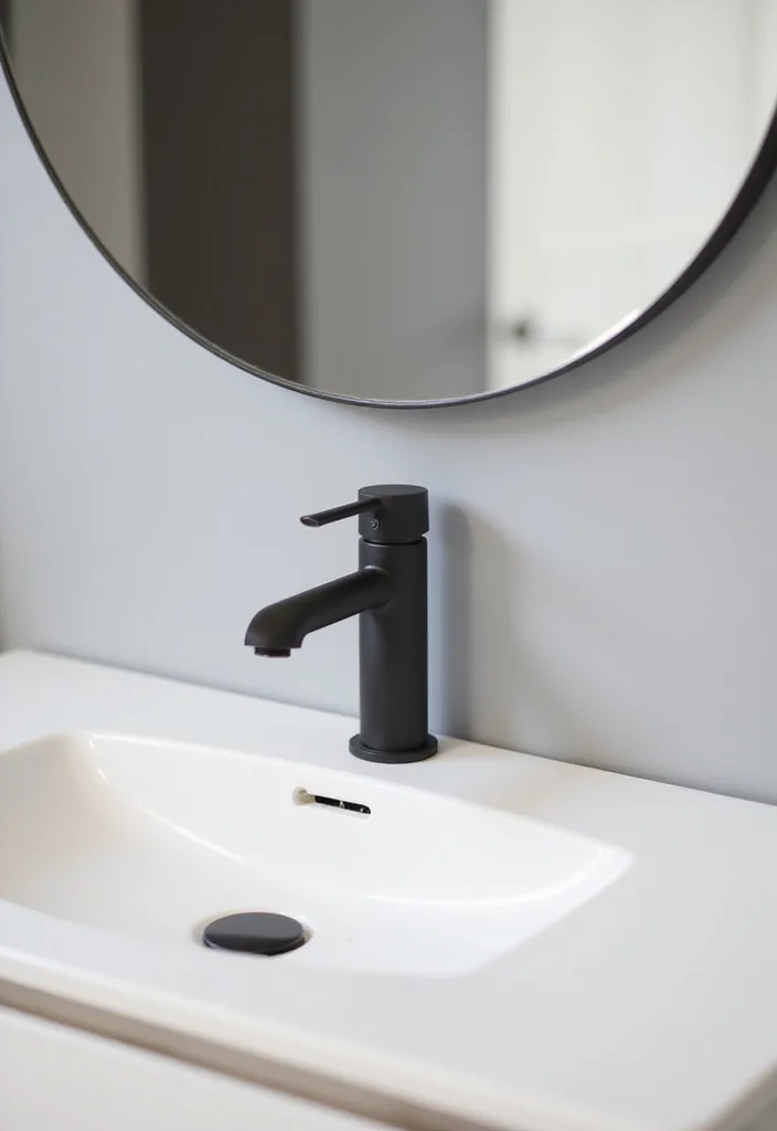 13 Bathroom Faucet Ideas For A Stylish Upgrade - 4. Chic Matte Black Options