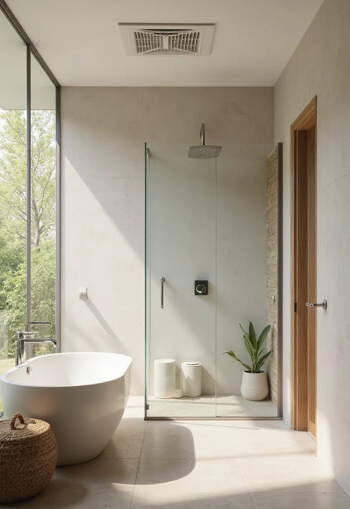14 Bathroom Exhaust Fan Ideas That Blend With Decor - 4. Nature-Inspired Designs