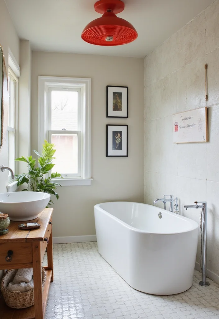 14 Bathroom Exhaust Fan Ideas That Blend With Decor - 5. Bright & Bold Colors