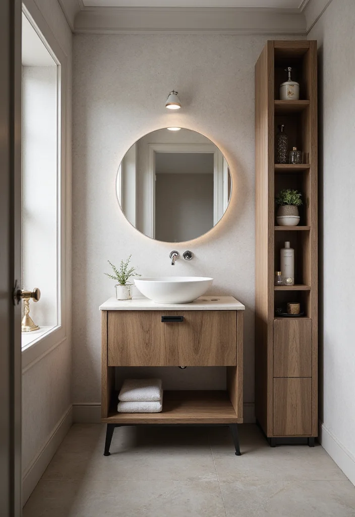 14 Bathroom Five Square Meter Ideas That Maximize Space - 11. Compact and Clever Vanities