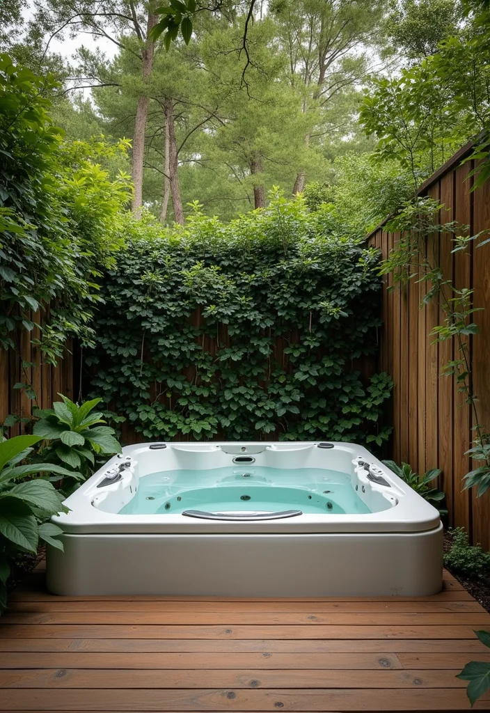14 Bathroom Jacuzzi Tub Ideas For A Spa Feel - 6. Outdoor Oasis