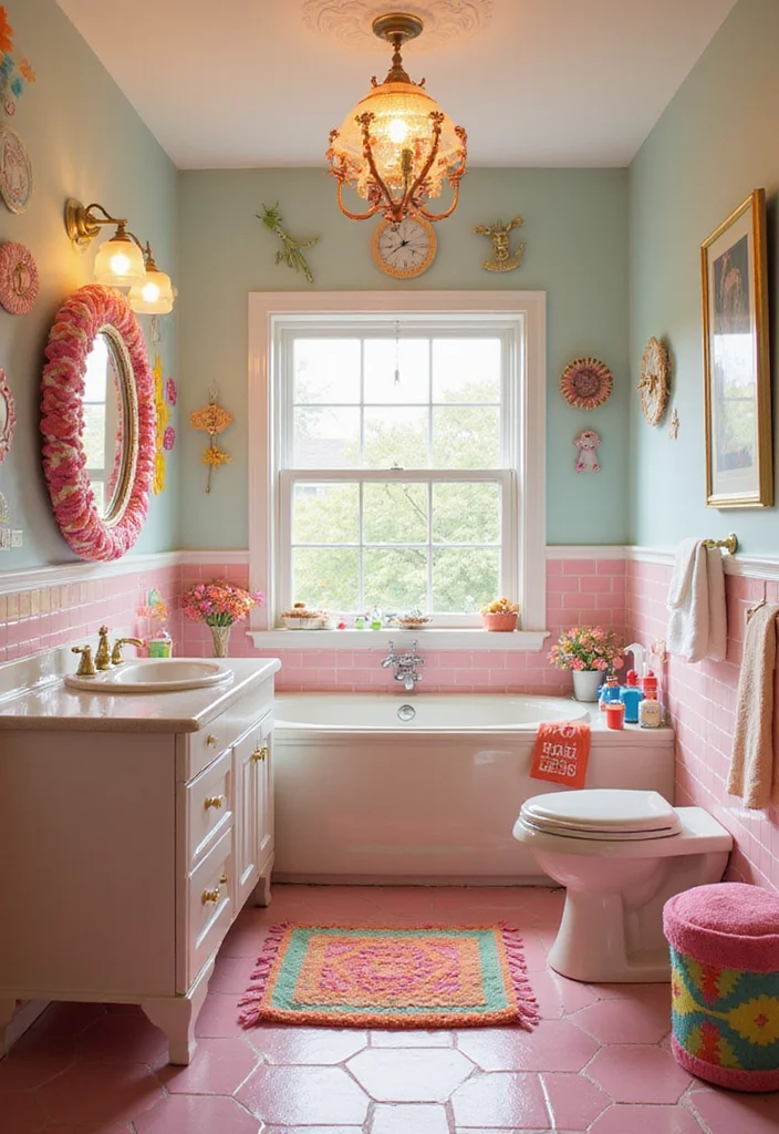 14 Club Roblox Bathroom Ideas For Creative Builds - 12. Candyland Bathroom