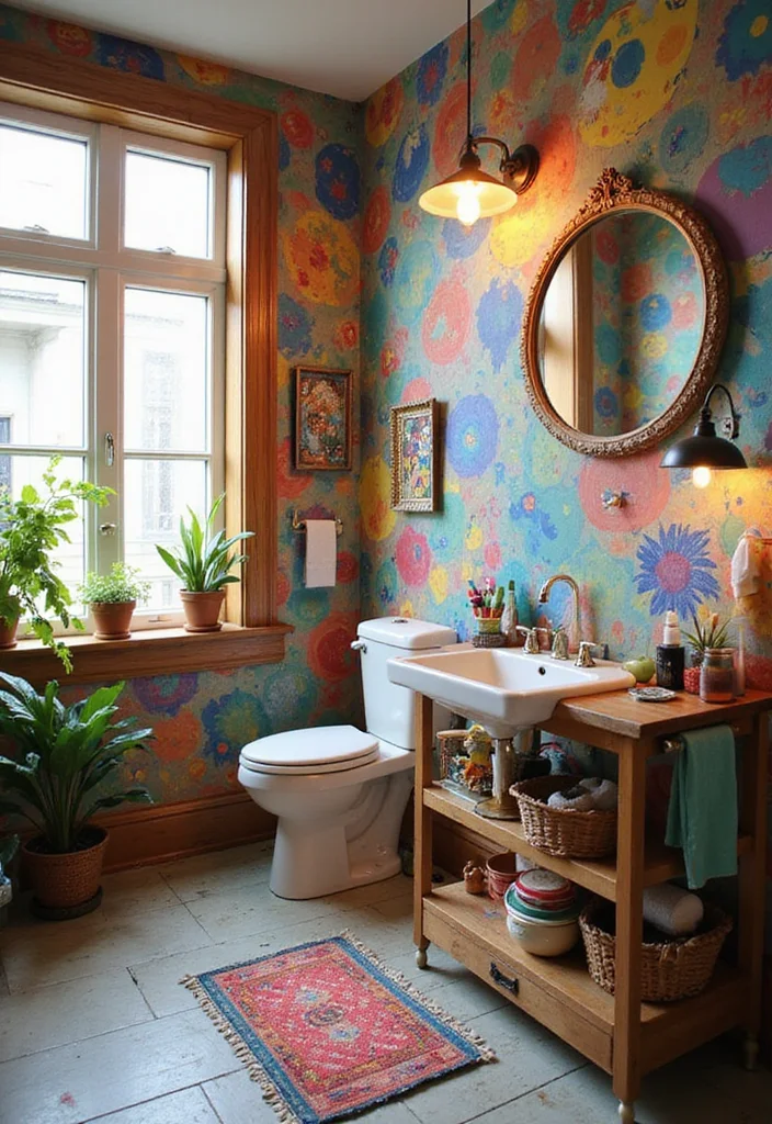 14 Club Roblox Bathroom Ideas For Creative Builds - 14. Art Studio Bathroom