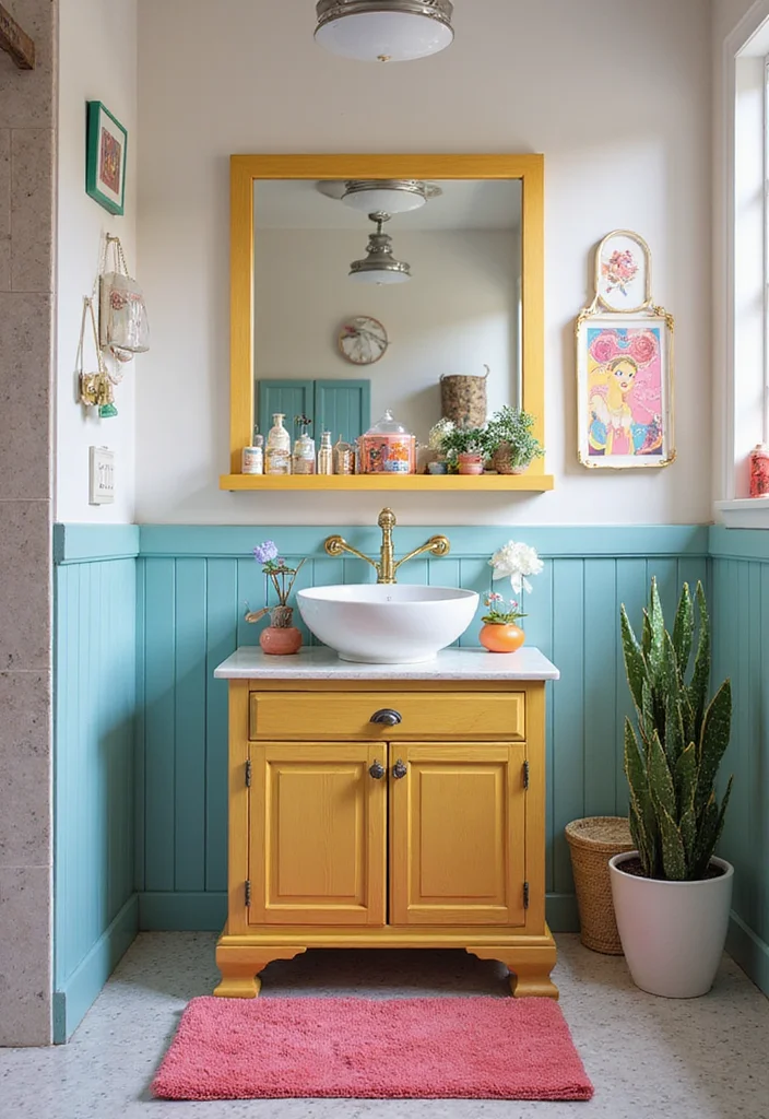 14 Kids Bathroom Vanity Ideas That Are Cute And Practical - 13. Themed Vanity Inspired by Favorite Characters