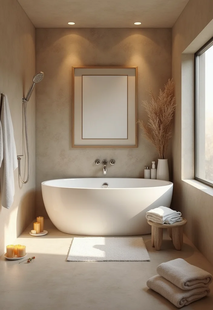 14 Lake House Bathroom Ideas With Cozy Style - 10. Spa-Inspired Features