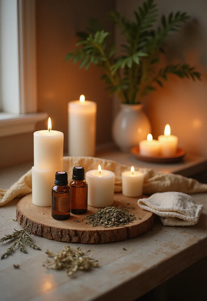 14 Lake House Bathroom Ideas With Cozy Style - 14. Relaxing Scents