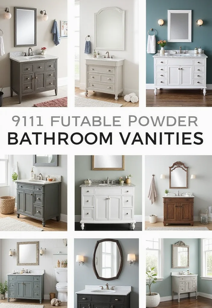 14 Powder Bathroom Vanity Ideas For Small Stylish Rooms - Conclusion