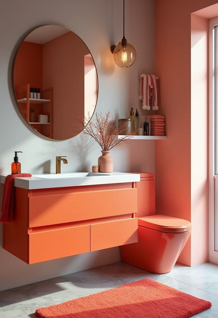 16 Bathroom Ideas With Vanity For Every Style - 5. Bold Statement Vanities