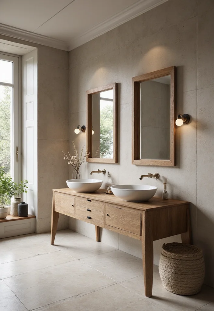 16 Contemporary Bathroom Vanity Ideas For Modern Homes - 3. Dual Sink Vanities