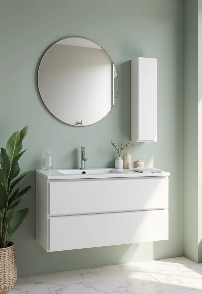 16 Contemporary Bathroom Vanity Ideas For Modern Homes - 5. Minimalist Designs