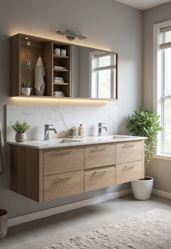 16 Luxury Bathroom Vanity Designs For High End Spaces - 10. Multi-Functional Spaces