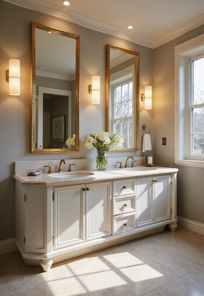 16 Luxury Bathroom Vanity Designs For High End Spaces - 14. Dual Vanities