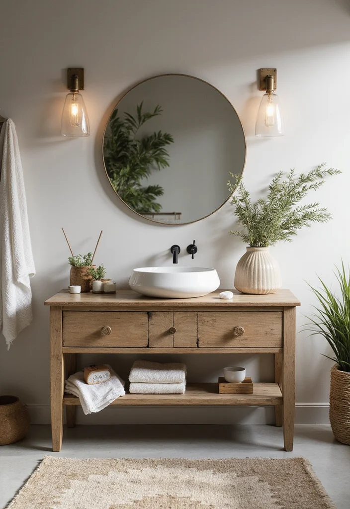 16 Luxury Bathroom Vanity Designs For High End Spaces - 9. Eco-Friendly Finishes