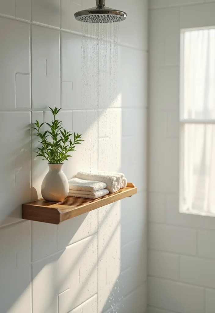 18 Bathroom Storage Ideas That Keep Things Organized - 13. Sustainable Shower Caddy