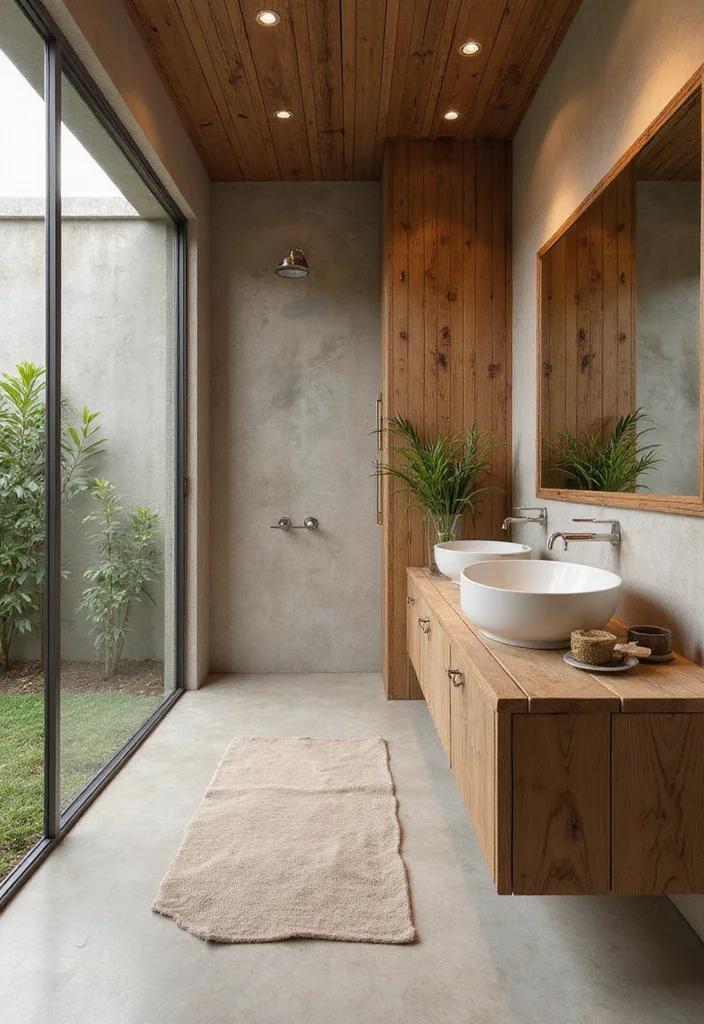 18 Neutral Bathroom Ideas That Feel Calm - 12. Eco-Friendly Materials