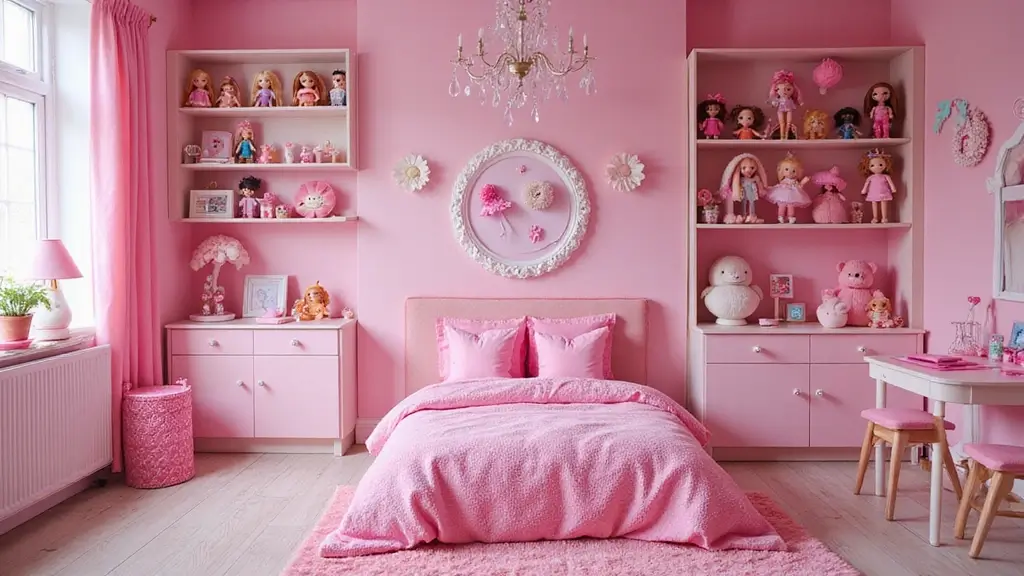 25 Barbie Bedroom Ideas for Kids That Are Pretty in Pink