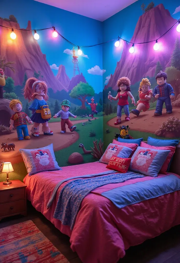 25 Club Roblox Bedroom Ideas That Feel Fun and Creative - 1. Roblox Adventure Land Theme