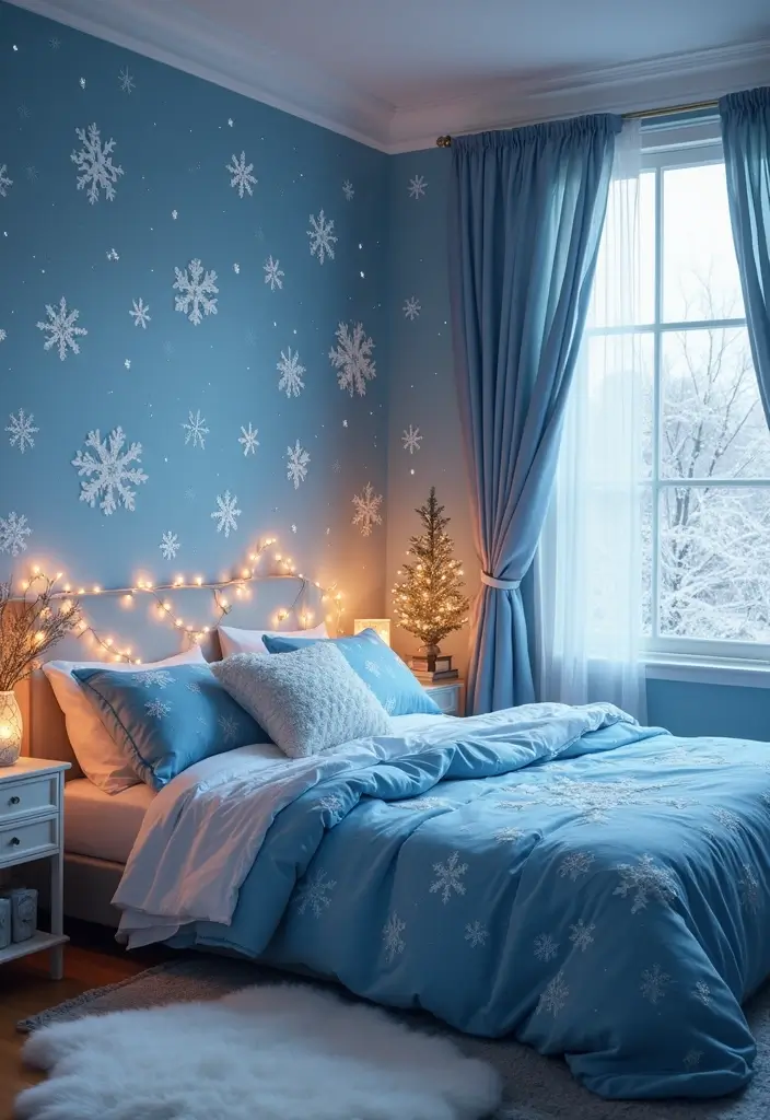 25 Club Roblox Bedroom Ideas That Feel Fun and Creative - 17. Roblox Winter Wonderland