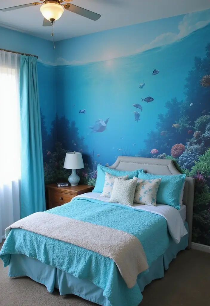 25 Club Roblox Bedroom Ideas That Feel Fun and Creative - 7. Roblox Underwater Adventure