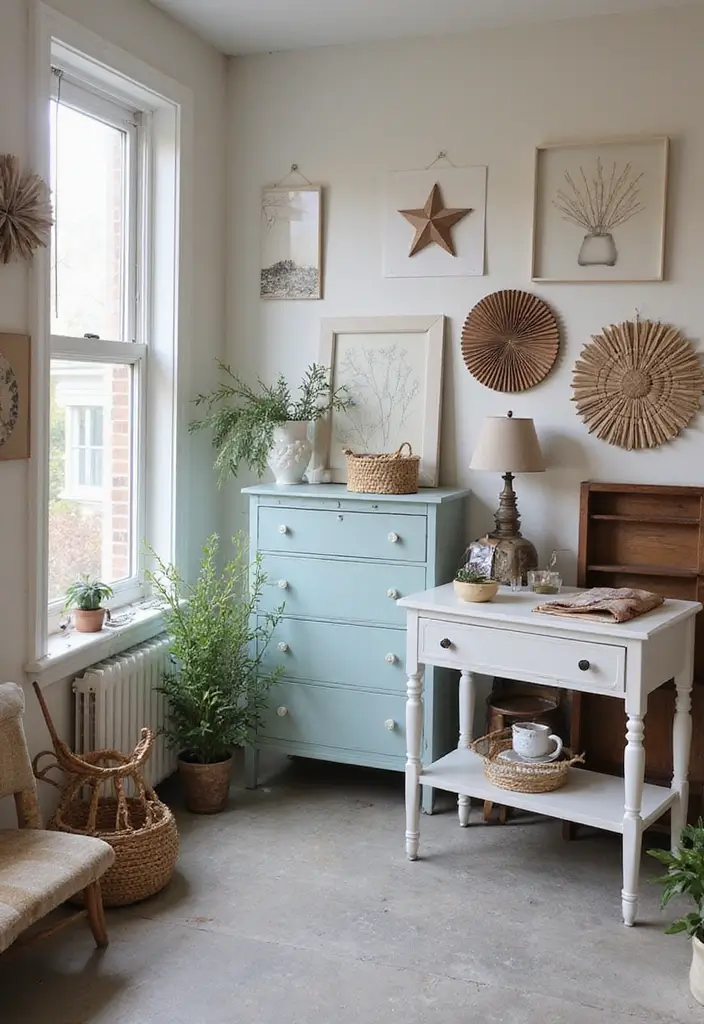 25 Cottage Core Bedroom Ideas That Bring Whimsical Charm Home - 12. DIY Decor Projects