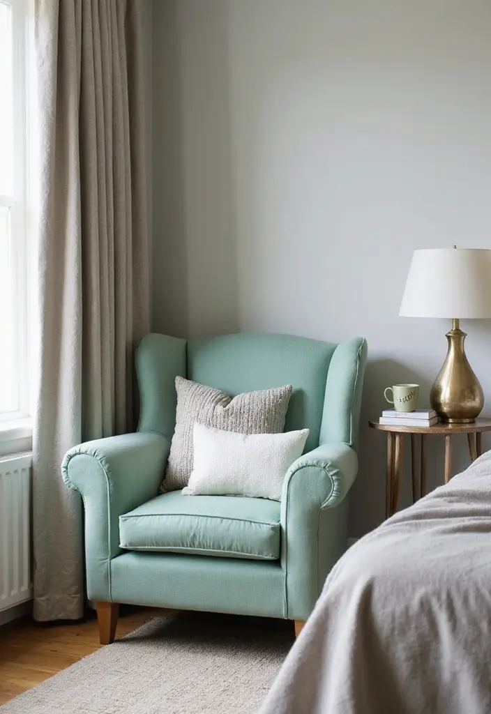 25 Mint Green Bedroom Ideas That Feel Cool & Refreshing - 15. Mint Green Accent Chairs