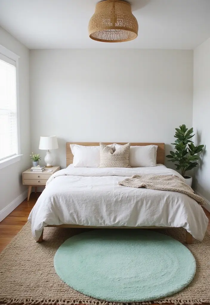 25 Mint Green Bedroom Ideas That Feel Cool & Refreshing - 7. Mint Green Rugs