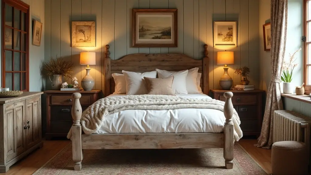 26 Country Style Bedroom Ideas That Feel Warm and Inviting