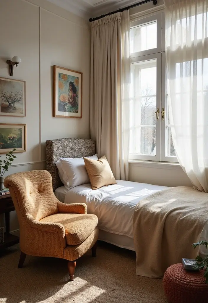 26 Girls Bedroom Ideas for Small Rooms That Are Sweet & Space-Savvy - 24. Unique Chair Options