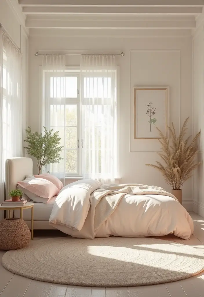 26 Ingenious Mezzanine Bedroom Small Loft Ideas - 4. Use Light Colors for Openness