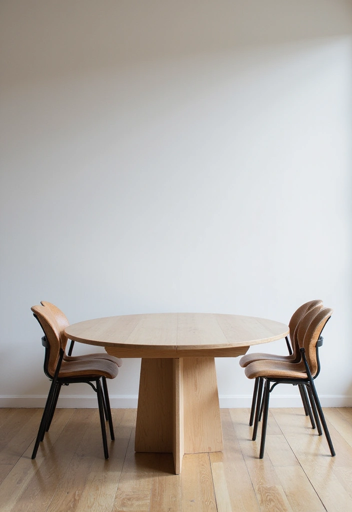 27 One Bedroom Apartment Ideas That Feel Spacious & Modern - 26. Adaptable Dining Solutions