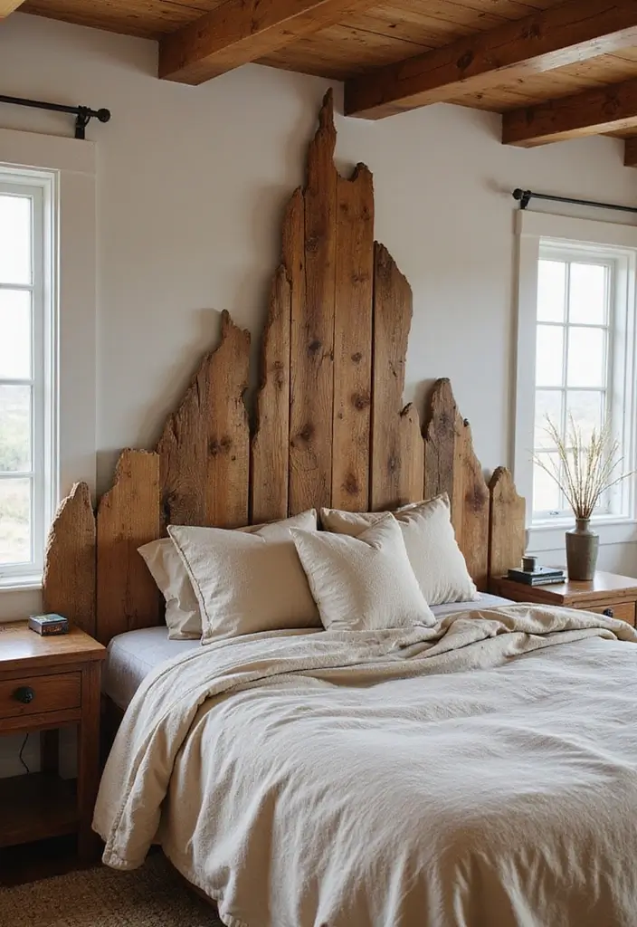 27 Western Boho Bedroom Ideas That Mix Wild Spirit and Style - 23. Unique Headboard Designs