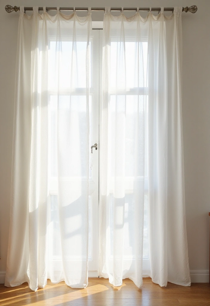 28 Minimalist Bedroom Decor Ideas That Feel Calm and Clutter-Free - 11. Minimal Window Treatments