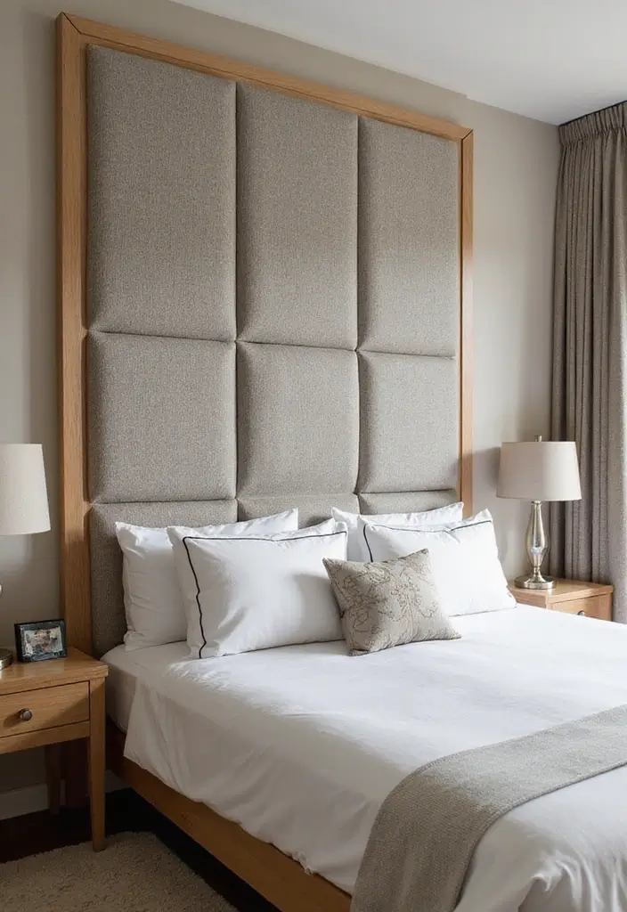 28 Modern Bedroom Interior Design Ideas That Feel Luxe & Serene - 16. Unique Headboards