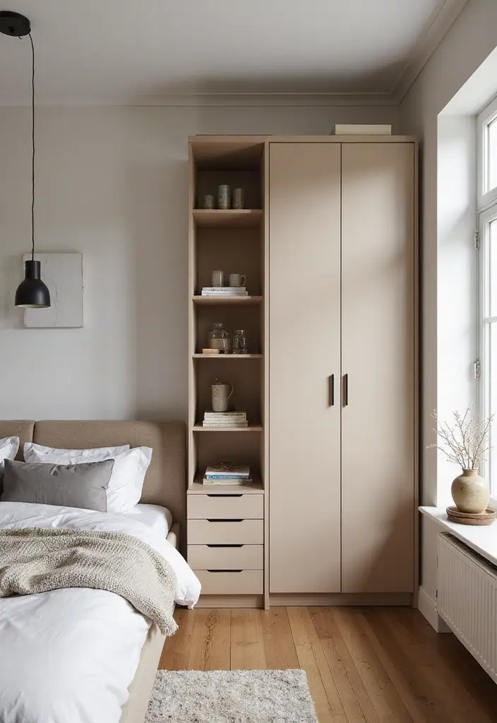 28 Modern Bedroom Interior Design Ideas That Feel Luxe & Serene - 9. Functional Furniture