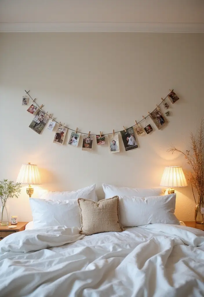 29 Romantic Bedroom Ideas for Him's Birthday That Feel Personal & Cozy - 23. Love Story Timeline