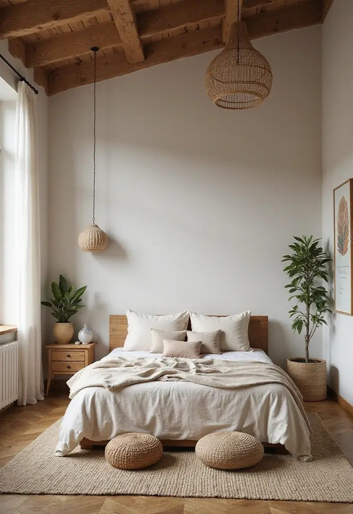 30 Bedroom Ideas for Black Women That Feel Bold, Beautiful & Empowering - 23. Outdoor-Inspired Decor