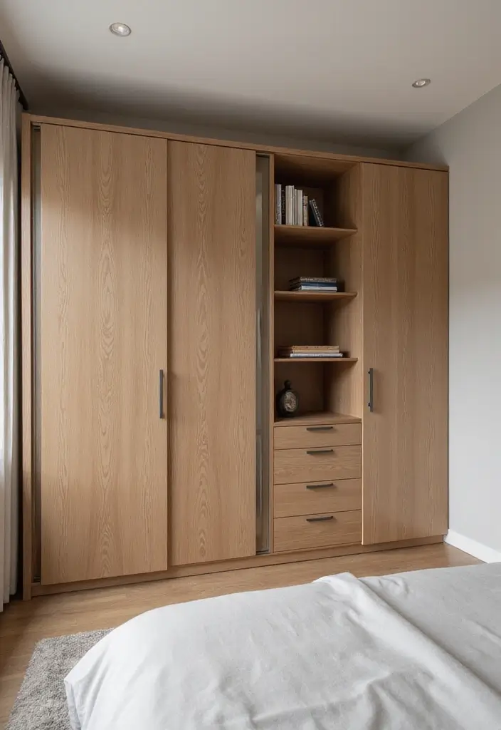 30 Bedroom Wardrobe Design Ideas That Maximize Space Beautifully - 14. L-Shaped Wardrobes