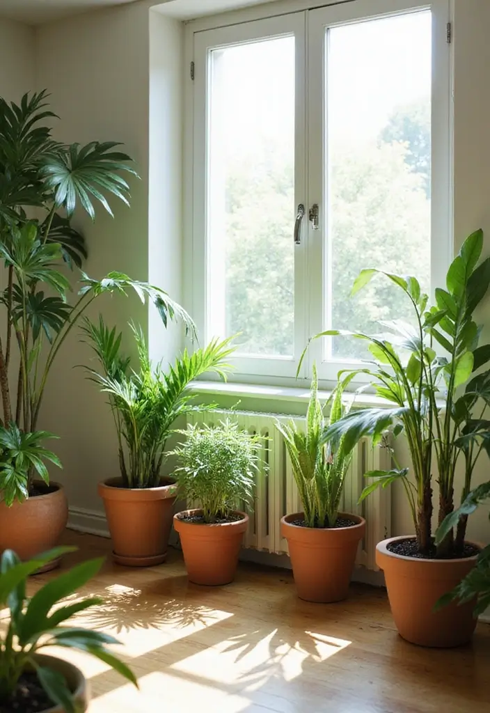 30 Dark Green Bedroom Ideas That Feel Cozy, Calm & Luxurious - 3. Green Botanical Accents