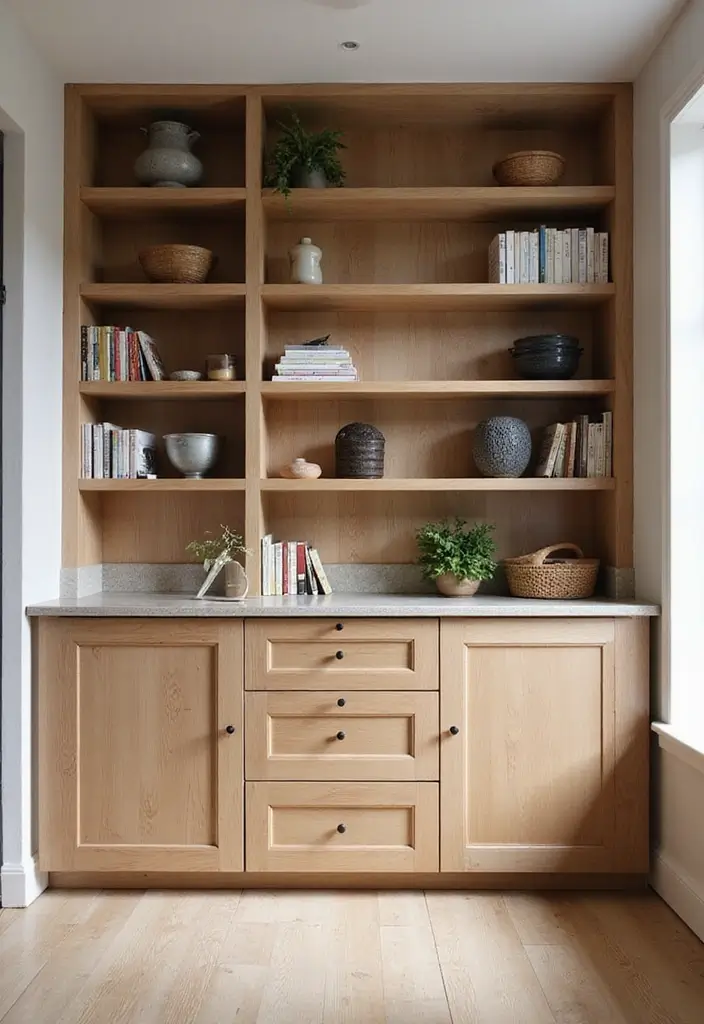30 Inside Cupboard Ideas Bedroom That Maximize Storage - 10. Floating Shelves for Display and Storage