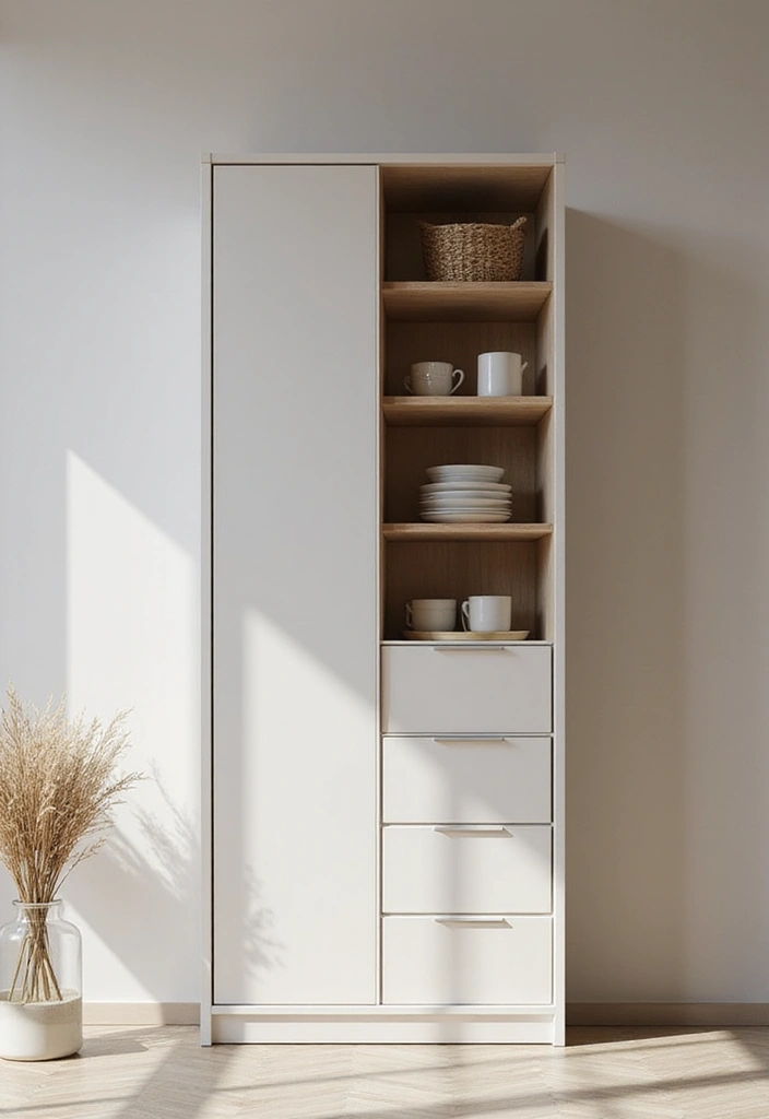30 Inside Cupboard Ideas Bedroom That Maximize Storage - 29. Simplify with Minimalism