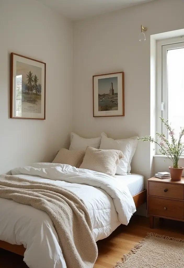 30 Men’s Small Bedroom Ideas That Feel Minimal & Masculine - 29. Personal Touches