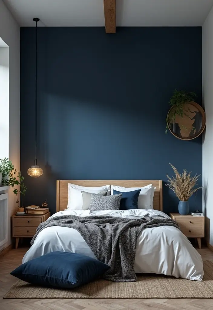 30 Midnight Blue Bedroom Ideas That Feel Bold and Sophisticated - 6. Navy Blue Furniture