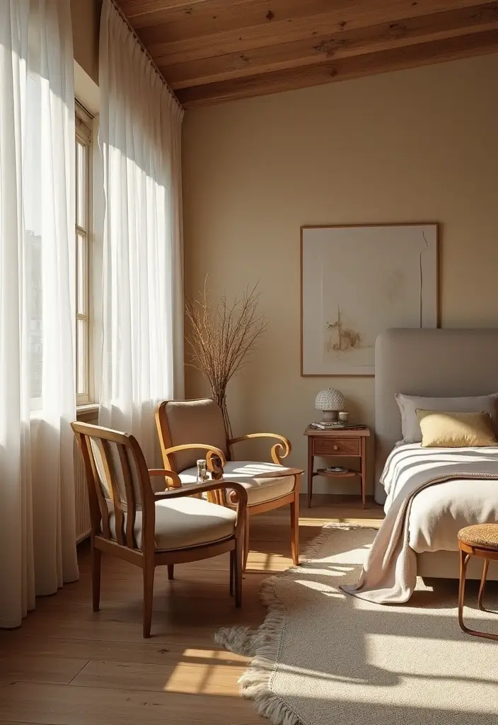 30 Modern Victorian Bedroom Ideas That Blend Old and New Perfectly - 20. A Communal Vibe with Shared Spaces