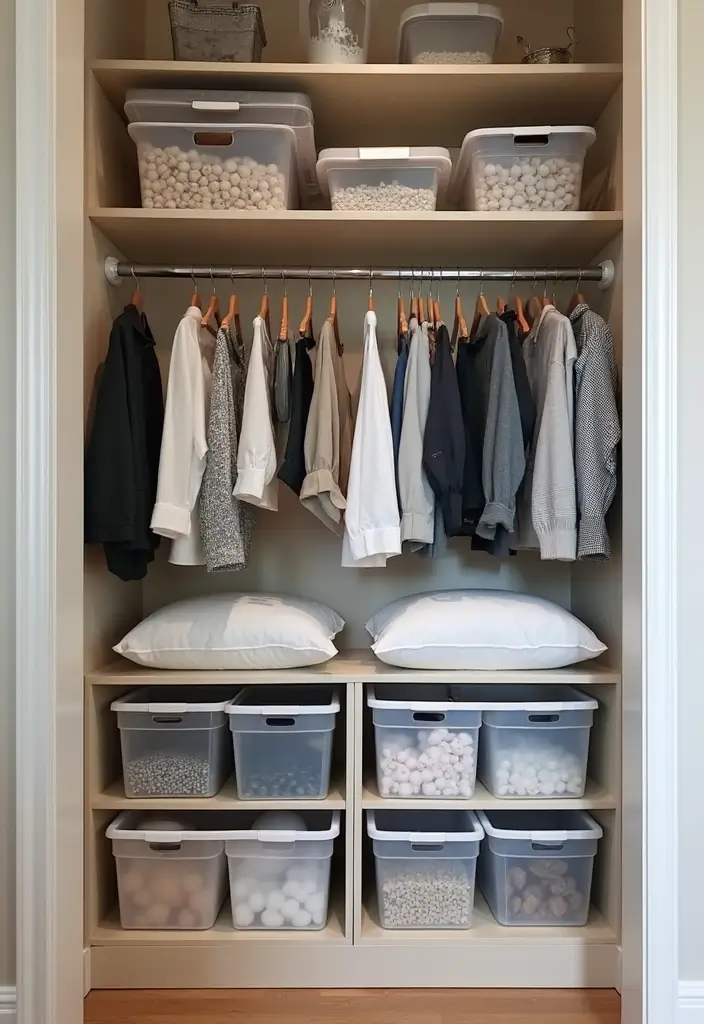 30 Shared Bedroom Ideas for Teens That Are Trendy & Functional - 11. Creative Closet Solutions