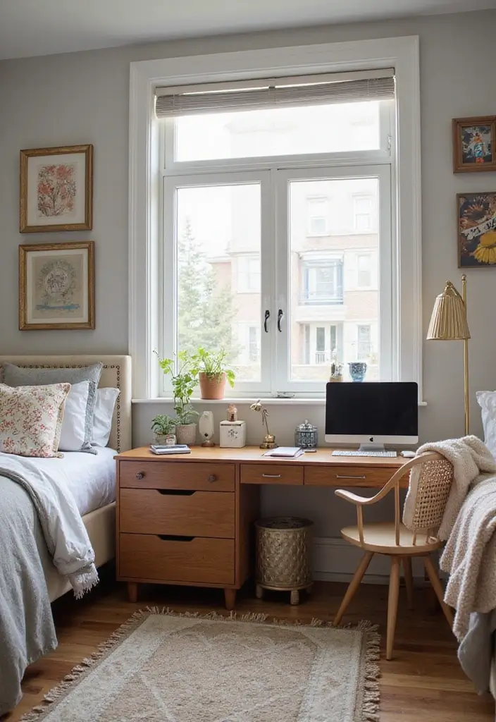 30 Shared Bedroom Ideas for Teens That Are Trendy & Functional - 8. Personalized Study Zones for Productivity